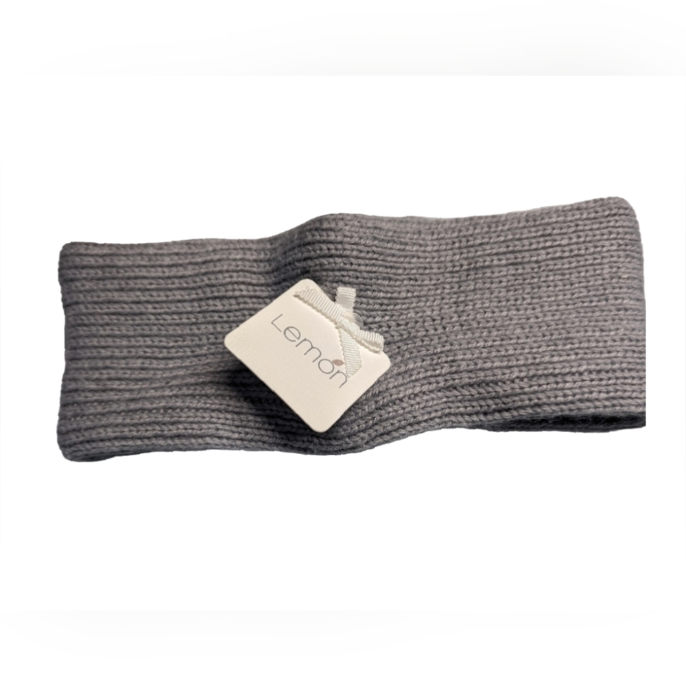 New W Tags.  Lemon. Headband. Outdoor, cold weather.
